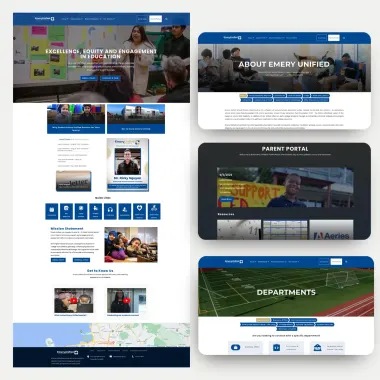 Emery Unified School District — Website Design
